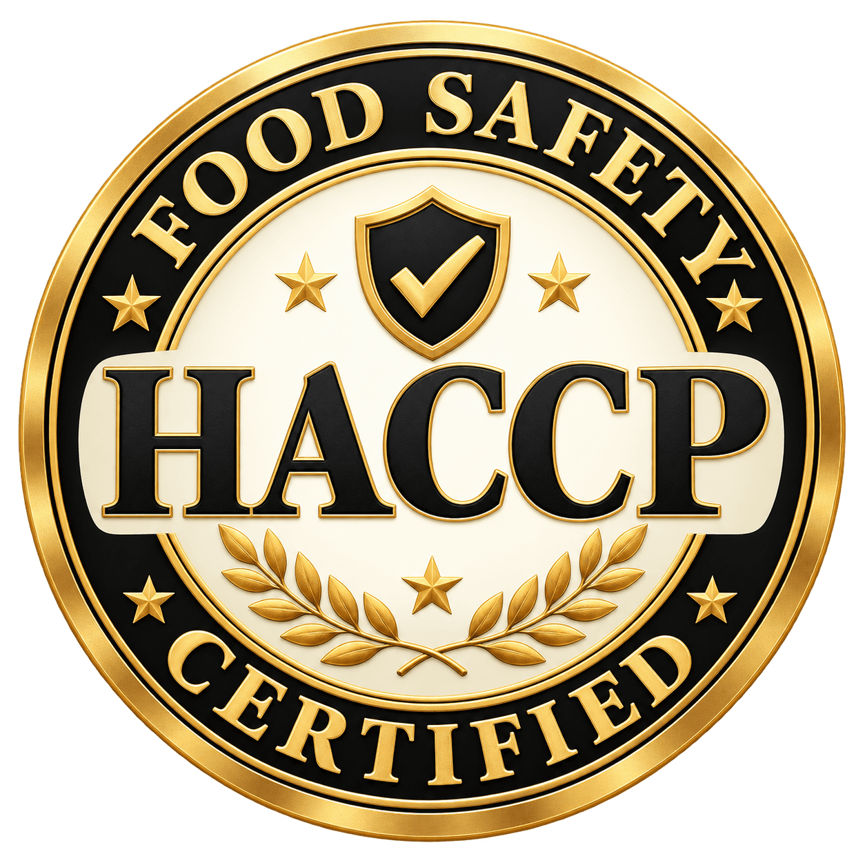 HACCP certified seal